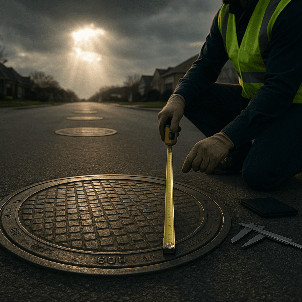 How to Measure a Manhole Cover: The Complete Guide to Accurate Sizing